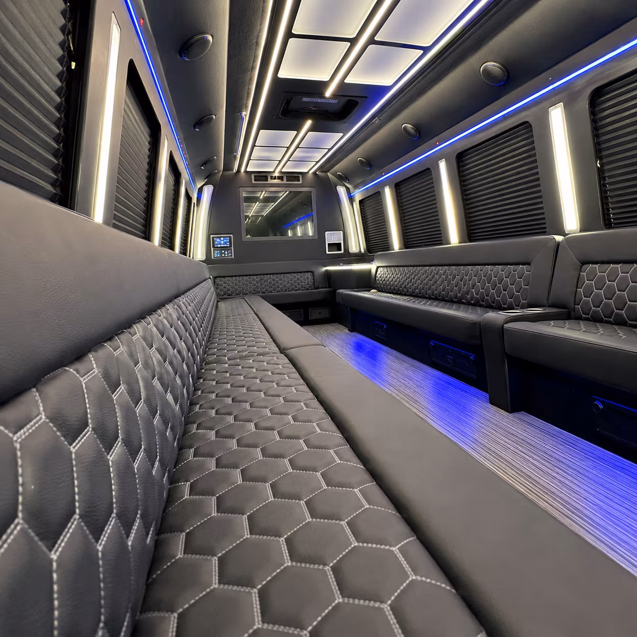 camarillo party bus rental interior