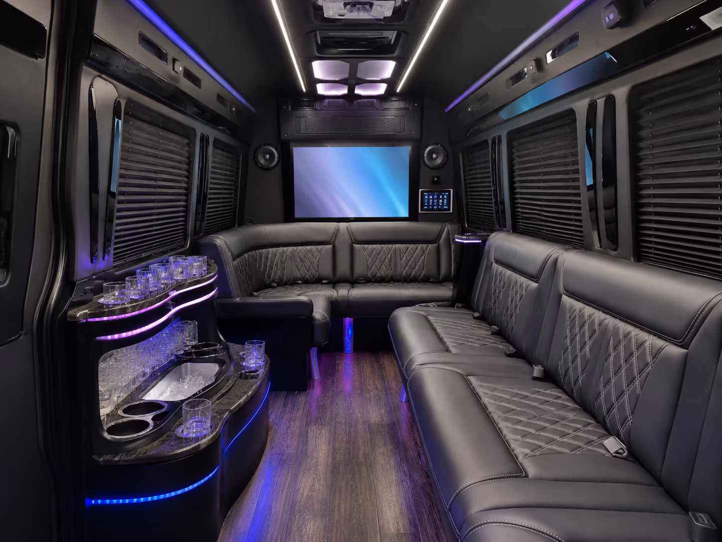 camarillo wedding transportation onboard seating